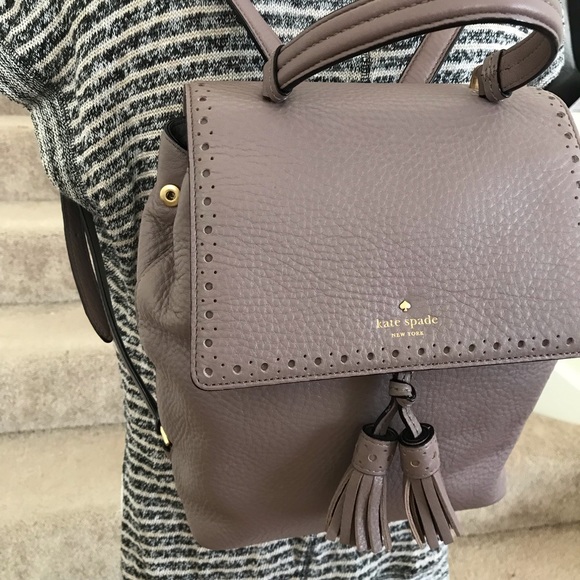 Kate spade Teba James Street Backpack porcini Gray - Picture 2 of 8